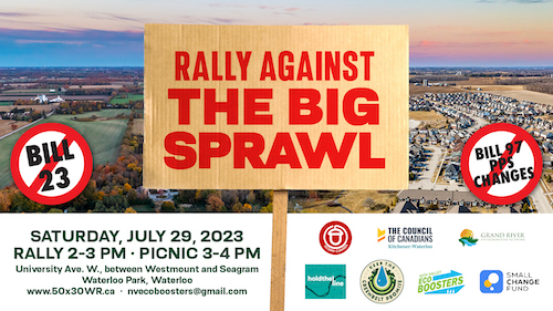July 29th Rally Against The Big Sprawl cover image